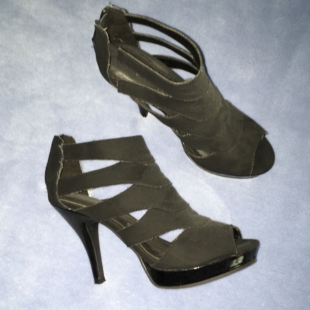 Unlisted brand black stiletto heels